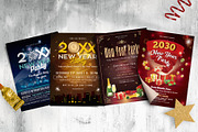 Bundle New Year Party Flyer, a Flyer Template by Totem Design Studio (Thumbnail 1 of 5)
