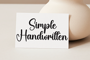Mathuis | Script Font, a Handwritten Font by Scratchones (Thumbnail 4 of 9)