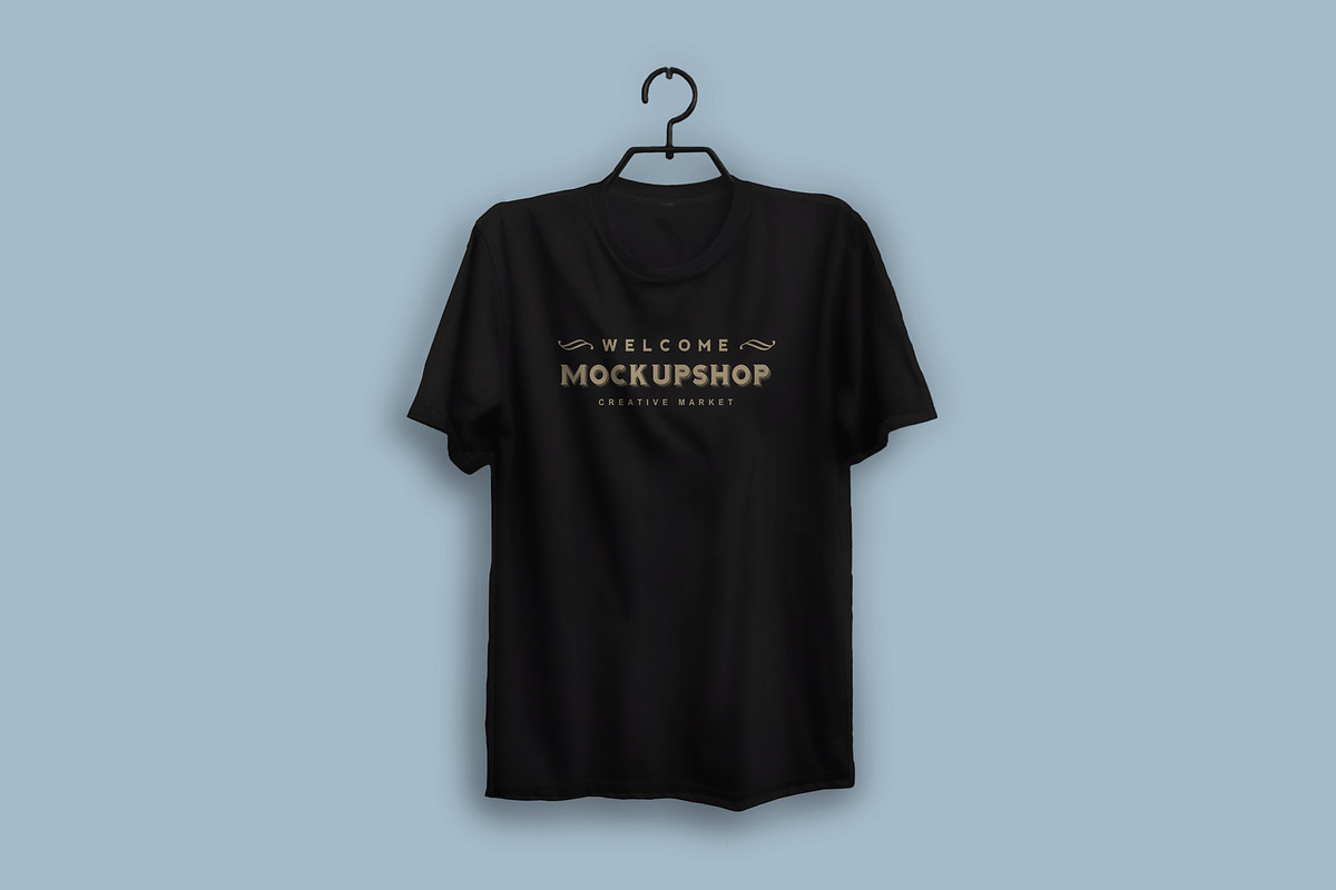 T-shirt Mockup, an Advertising Mockup by Rasgood (Photo 2 of 2)