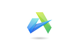 Initial Letter A Logo, a Branding & Logo Template by sancreastd.