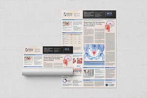 Case Study & Research Poster Layout