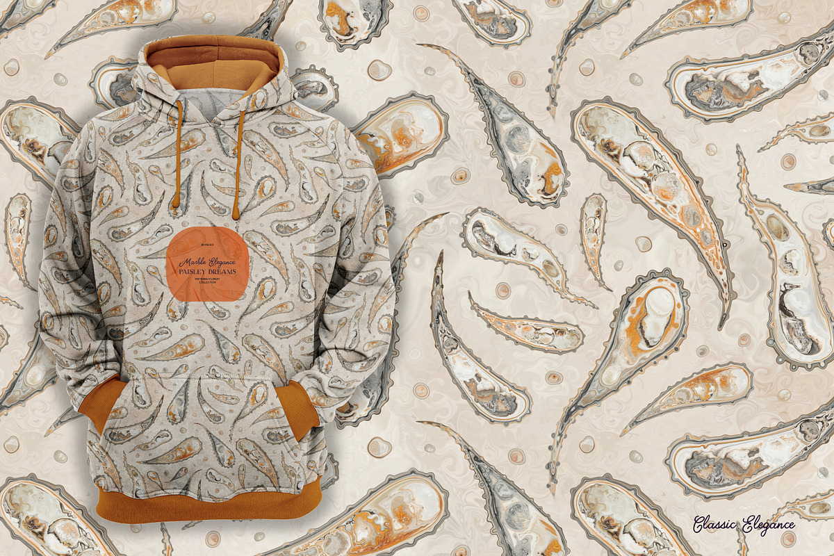 Paisley Dreams Seamless Patterns, a Pattern Graphic by OlgaRom (Photo 10 of 11)