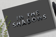 Shadow Font, a Font by Handmadefont (Thumbnail 5 of 11)