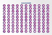 110 Miscellaneous Icons Pack, a Duotone Icon by doghead (Thumbnail 2 of 3)
