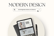 Wix Website Template Small Business, a Wix Template by Branding Babe Co. (Thumbnail 7 of 10)
