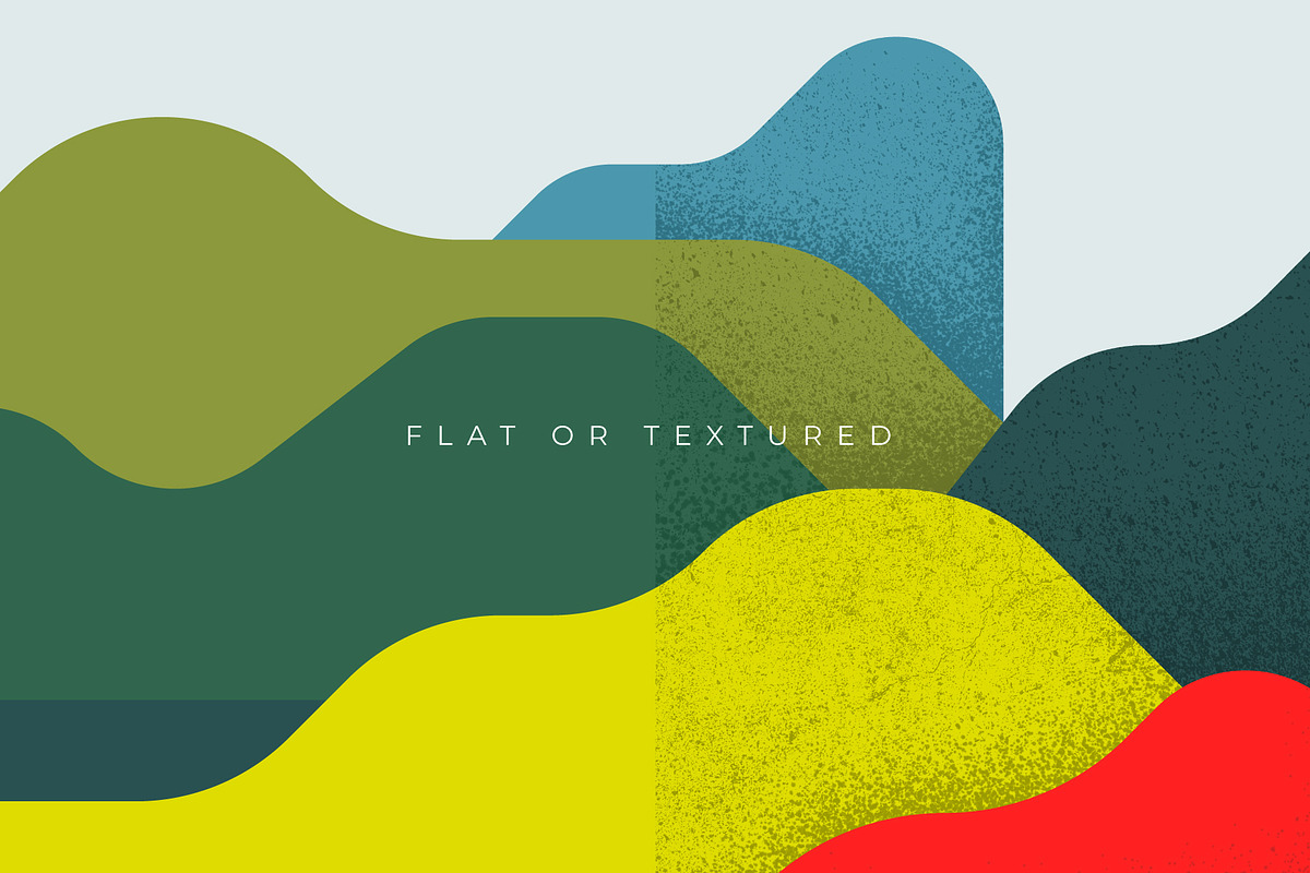 Colorful Landscapes, a Background Graphic by Léo Alexandre (Photo 3 of 12)