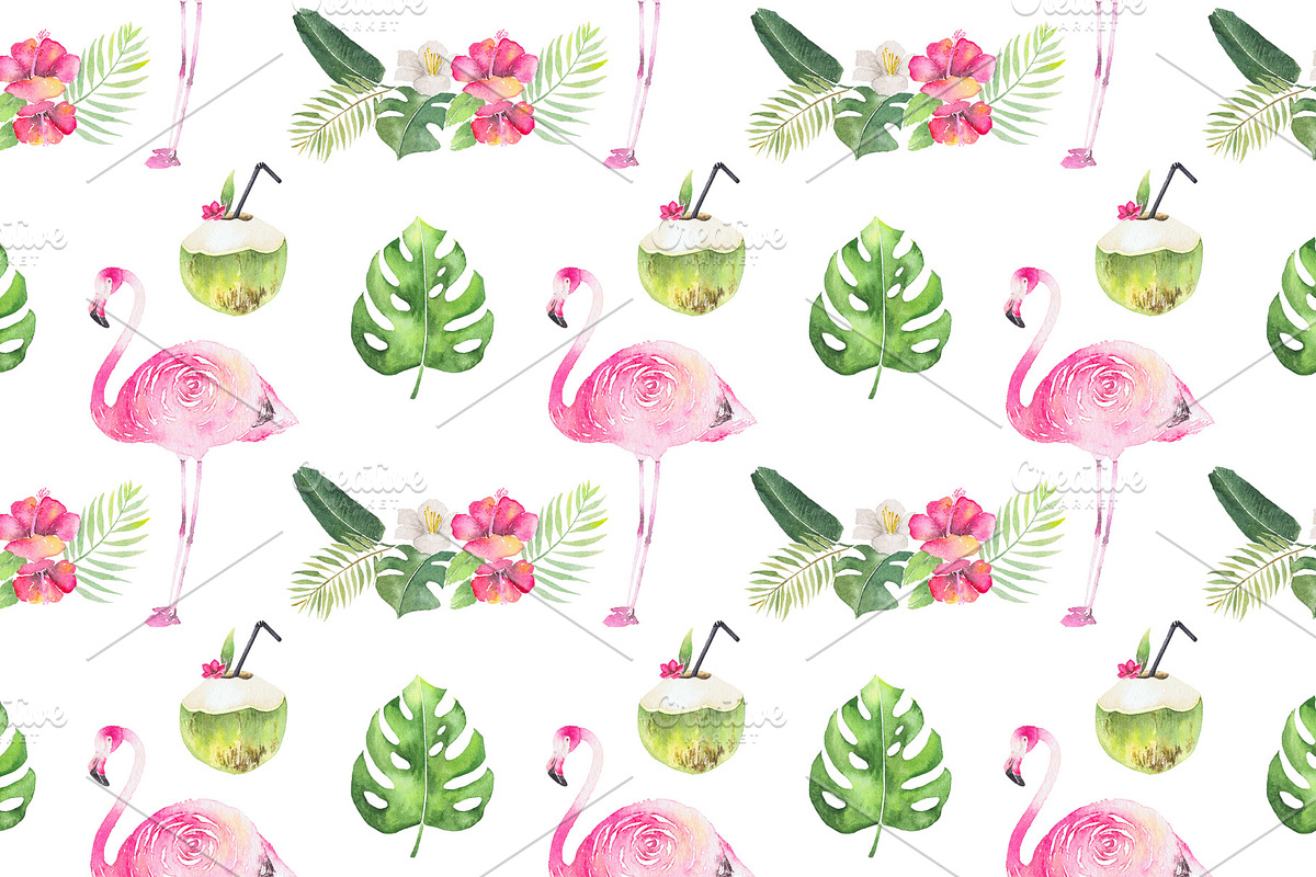 Tropical Pattern Collection, an Illustration by Vivitta (Photo 8 of 12)