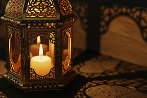 A candle is lit inside a lantern, a Background Photo by zahidhossainalif