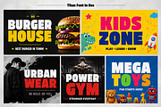 Titan – Bold Display Typeface, a Slab Serif Font by Wow Magic (Thumbnail 2 of 5)
