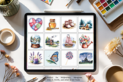 Mega Sticker Book Bundle |Ai Prompts, an Object Illustration by Daffodil Dream Studio (Thumbnail 3 of 5)