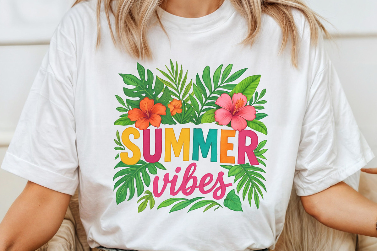 Summer Sea Turtle Floral Boho Flower, an Illustration by Craft Nest (Photo 3 of 5)