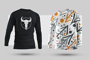 6 Men's Mockups Longsleeve T-Shirt, a Shirt Mockup by Grow Design Craft Studio (Thumbnail 6 of 9)