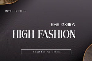 High Fashion, a Script Font by Wow Magic