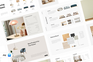 Furniture Catalog Keynote Template