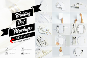Wedding DAY Mockups Full Pack