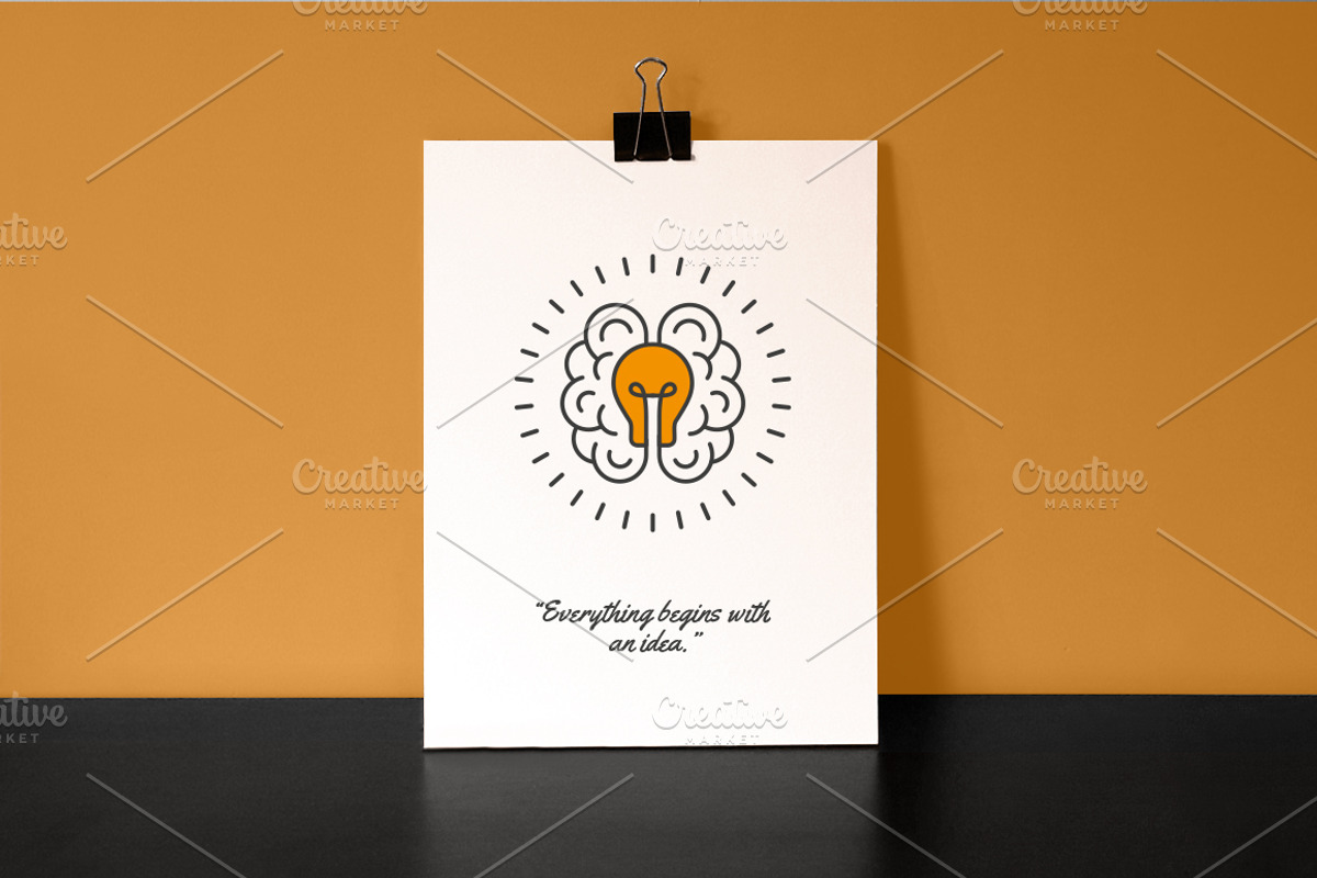 Creative idea vector icons set, an Outline Icon by MaryArt (Photo 5 of 5)