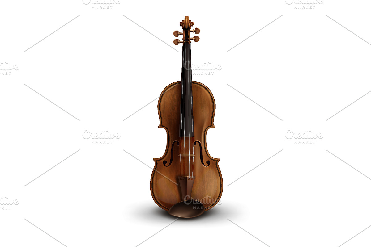 Musical Instruments Vector Set, an Object Illustration by Zonda (Photo 3 of 9)