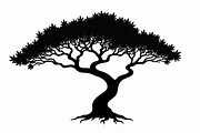 Black Tree SVG Bundle, an Illustration by hafijul (Thumbnail 4 of 21)