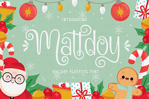 Mattdoy Script, a Script Font by alit design