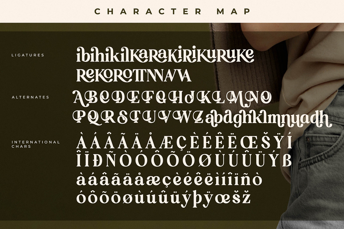 Qeldorat Modern Serif Font, a Serif Font by Letterena Studios (Photo 14 of 15)
