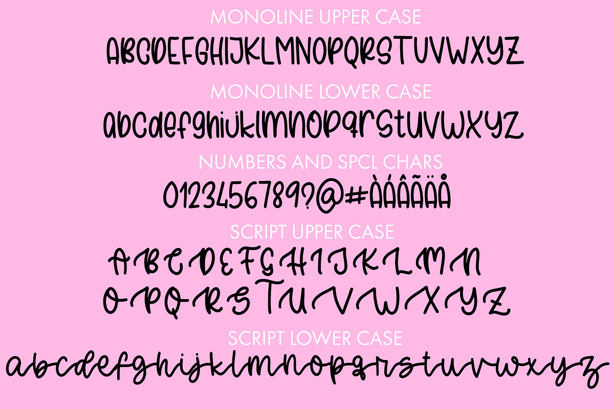 Amazing Strength Font Duo, a Script Font by Freeling Design House (Photo 2 of 5)