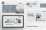 Furniture & Interior Google Slide, a Presentation Template by SquidPixey (Thumbnail 1 of 6)