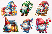 Cute Christmas Gnome Sublimation, an Illustration by Dream Creation (Thumbnail 5 of 7)