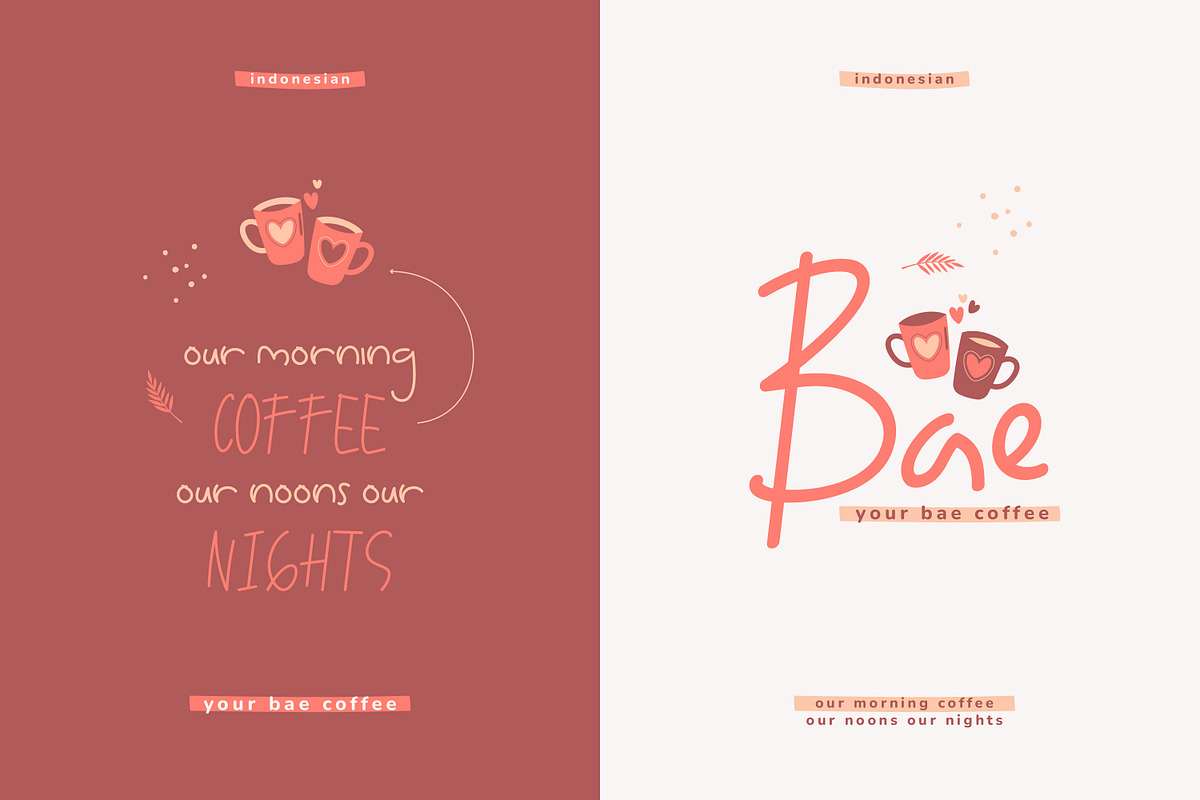 Roselove Playful Handwritten Font, a Handwritten Font by infernostudio3 (Photo 3 of 11)