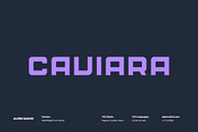 Caviara Wide Sans Serif Typeface, a Sans Serif Font by alpercakici (Thumbnail 1 of 16)