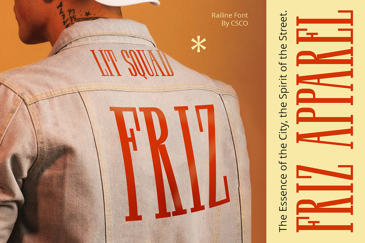 Railine – Condensed Serif, a Serif Font by Craft Supply Co. (Photo 7 of 8)