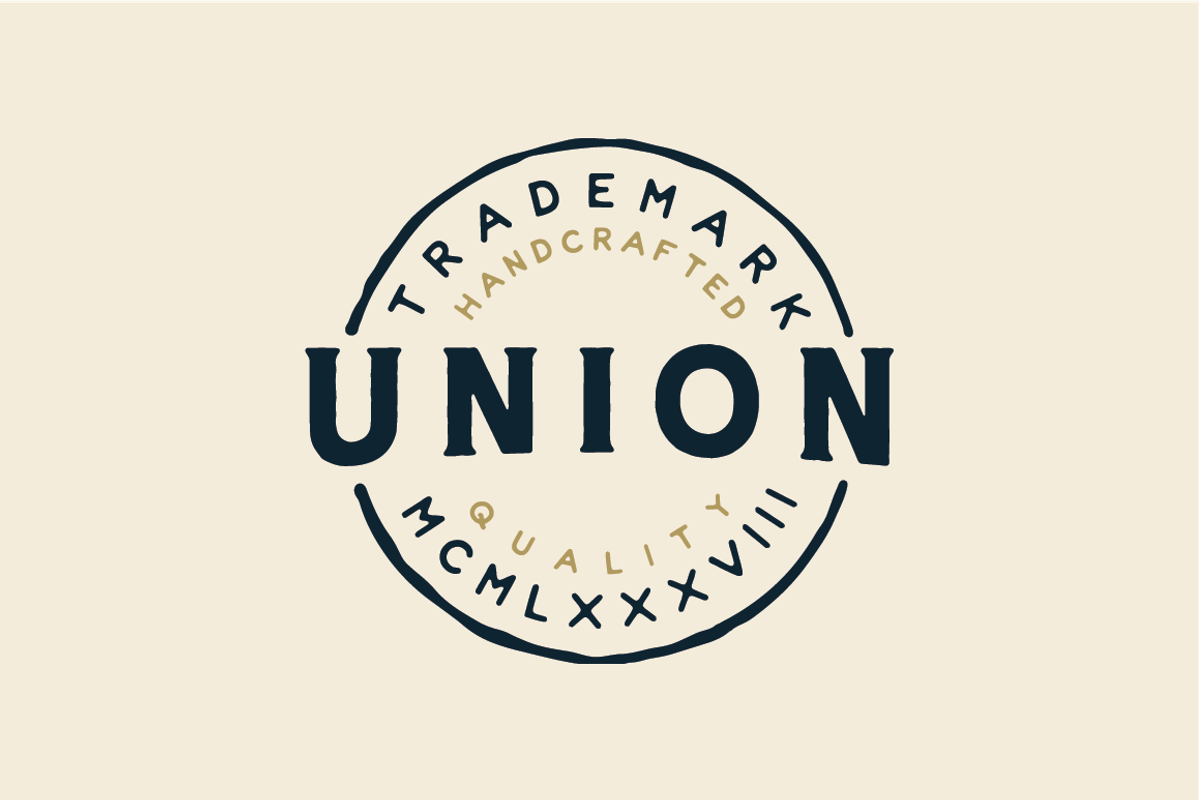 UNION MADE FONT preview 4