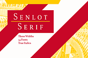 Senlot Serif, a Serif Font by insigne (Thumbnail 1 of 6)