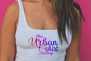 Urban T-Shirt Mockups, a Shirt Mockup by SPACECAKE (Thumbnail 5 of 7)