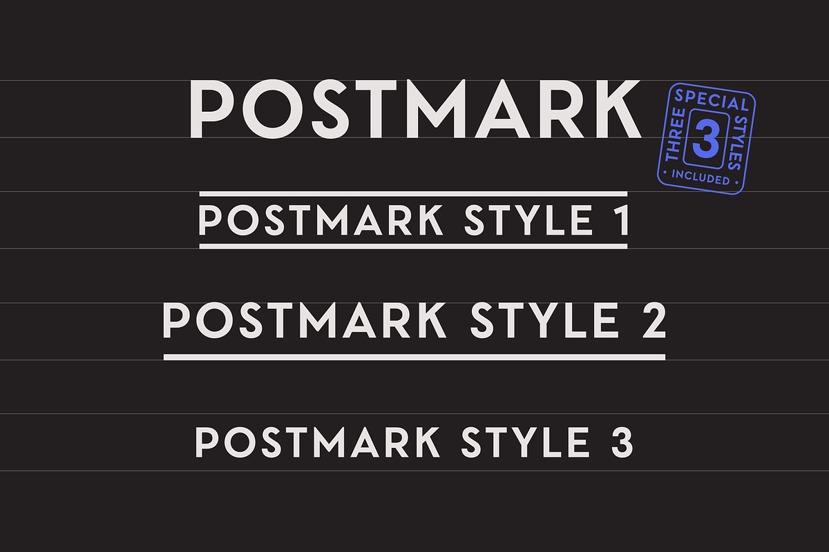 Postmark Font, a Sans Serif Font by Dopestype (Photo 2 of 16)