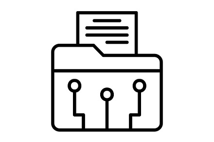 Folder Line Icon, an Icon by Pexelpy