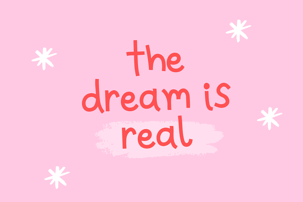 Glowy Font, a Handwritten Font by Design Pixie (Photo 4 of 8)