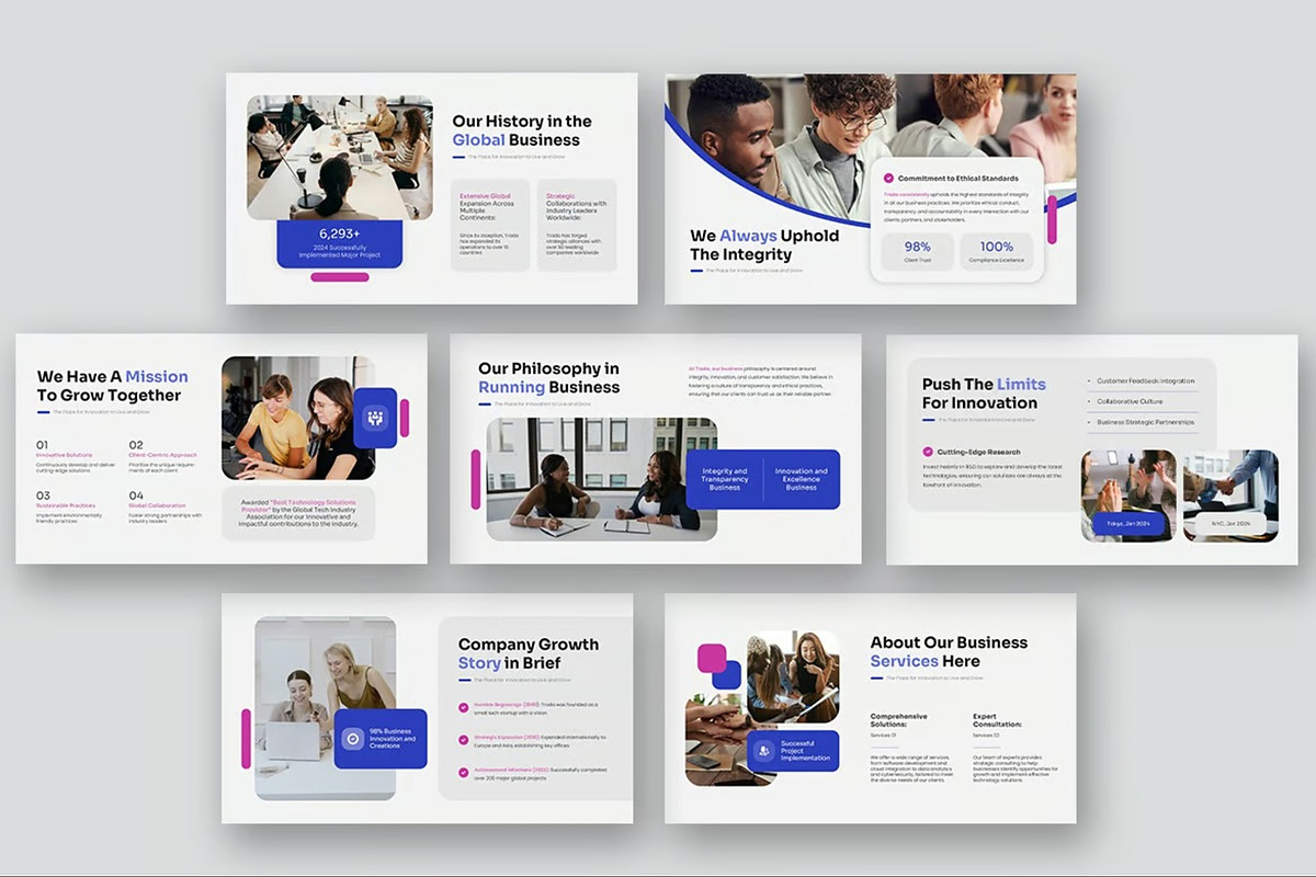 Business Introduction Powerpoint, a Presentation Template by Fit-tee (Photo 7 of 10)