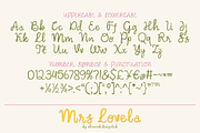 Mrs Lovela – Handwritten Font Duo, a Handwritten Font by shineink.designlab (Thumbnail 8 of 10)