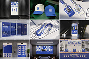 29 Indoor Election Campaign Mockup, an Advertising Mockup by Vitora Mockup (Thumbnail 1 of 15)
