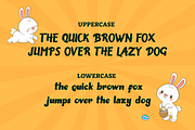 Bannie, a Font by BearyType Studio (Thumbnail 7 of 9)