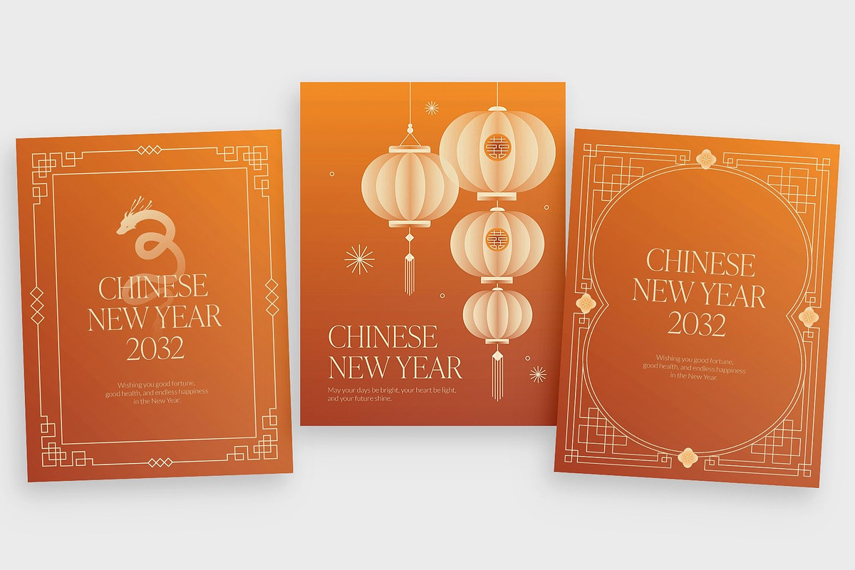 Chinese New Year Flyer Template, a Flyer Template by BrandPacks (Photo 6 of 6)