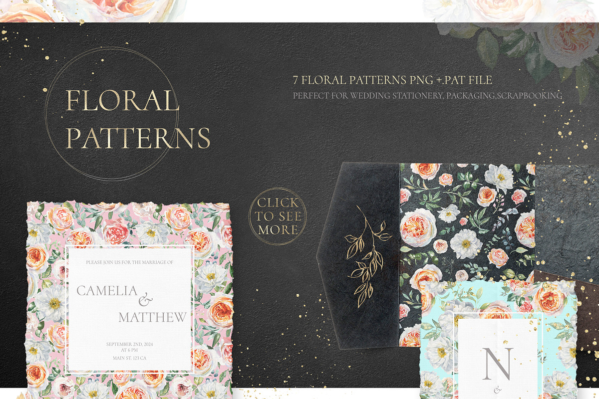 Watercolor Botanical Florals, a Decorative Illustration by Catherine Wheel (Photo 23 of 43)