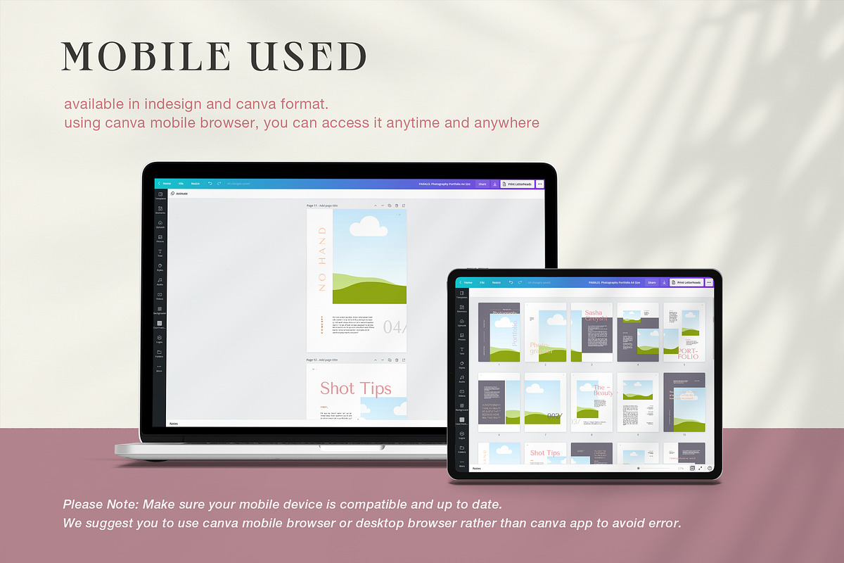 PARALEL Photography Portfolio Canva, a Magazine Template by BlancaLab Studio (Photo 9 of 9)