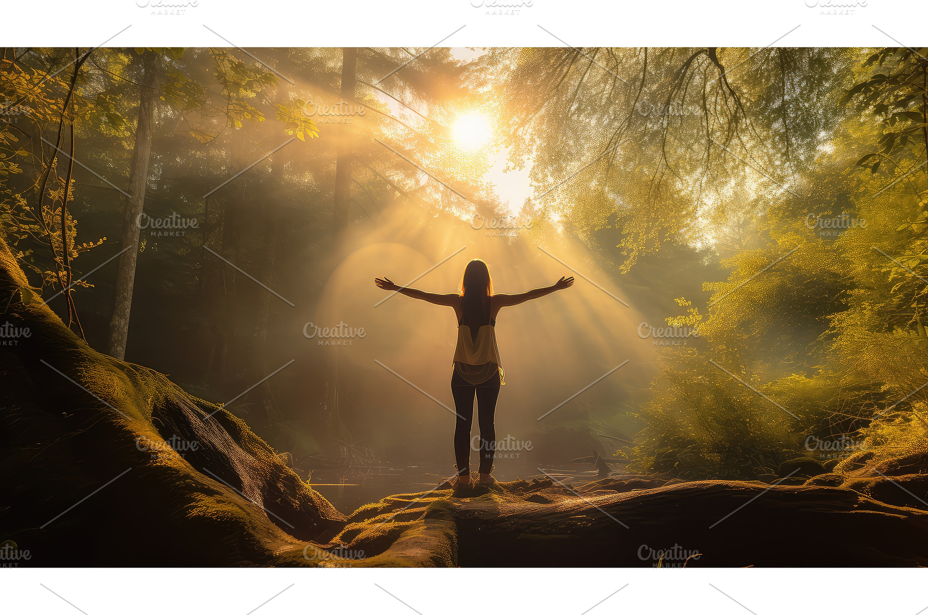 sun positive light ai generated, a Background Photo by pikepicture