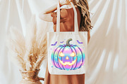 Kawaii Pastel Pumpkin PNG, an Illustration by Craft Nest (Thumbnail 5 of 6)
