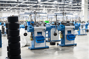 Textile Manufacturing Machines in, an Industrial Photo by Jan Jack Russo Media