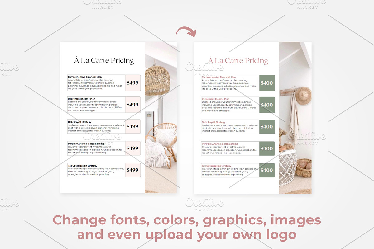 Finance Advisor Client Welcome Pack, a Marketing Template by Aks-Designs (Photo 6 of 8)