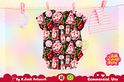 Cute Cranberry Soda Seamless Pattern, a Background Graphic by K.JackArtwork (Thumbnail 5 of 8)