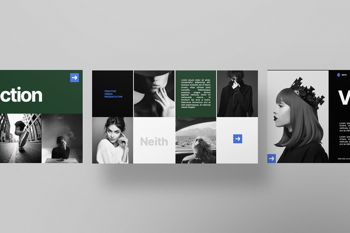 NEITH Urban Google Slide Template preview 3