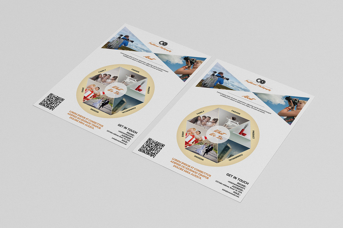 Photography Flyer Template-V110, a Flyer Template by Template Shop (Photo 5 of 5)